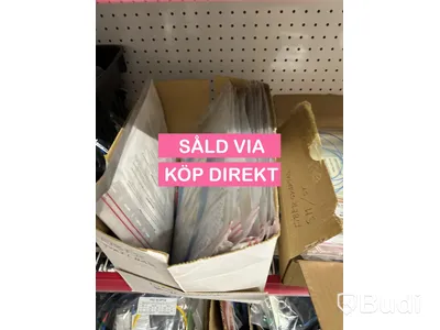 Parti med fibermaterial, m.m.- SÅLD