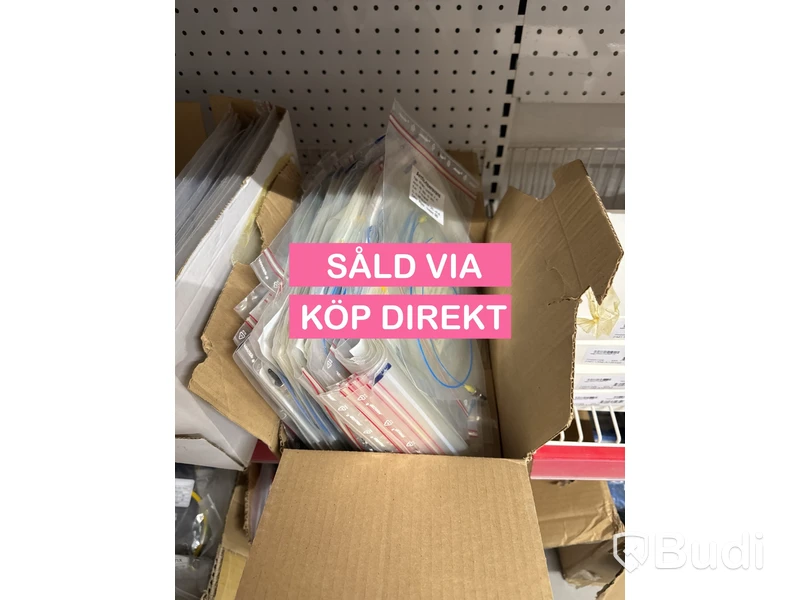 Parti med fibermaterial, m.m.- SÅLD