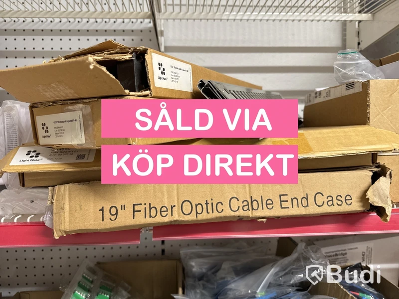 Parti med fibermaterial, m.m.- SÅLD