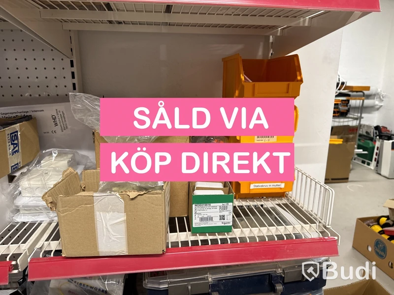 Parti med fibermaterial, m.m.- SÅLD