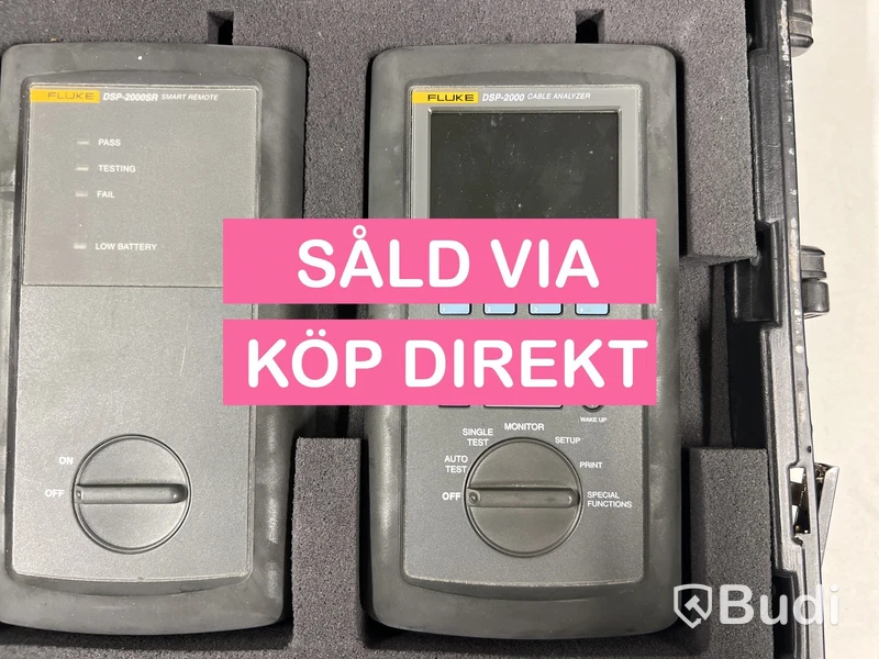 Fluke cable analyzer. - SÅLD