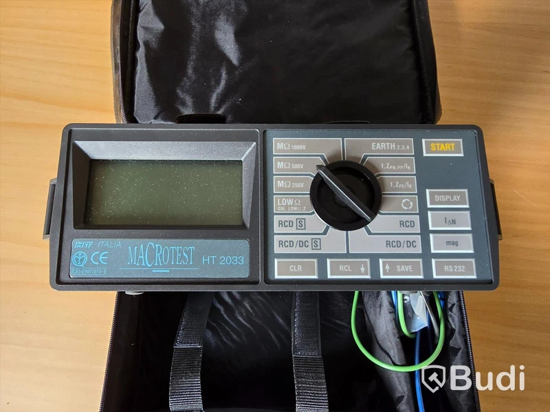 Macrotest mätinstrument.