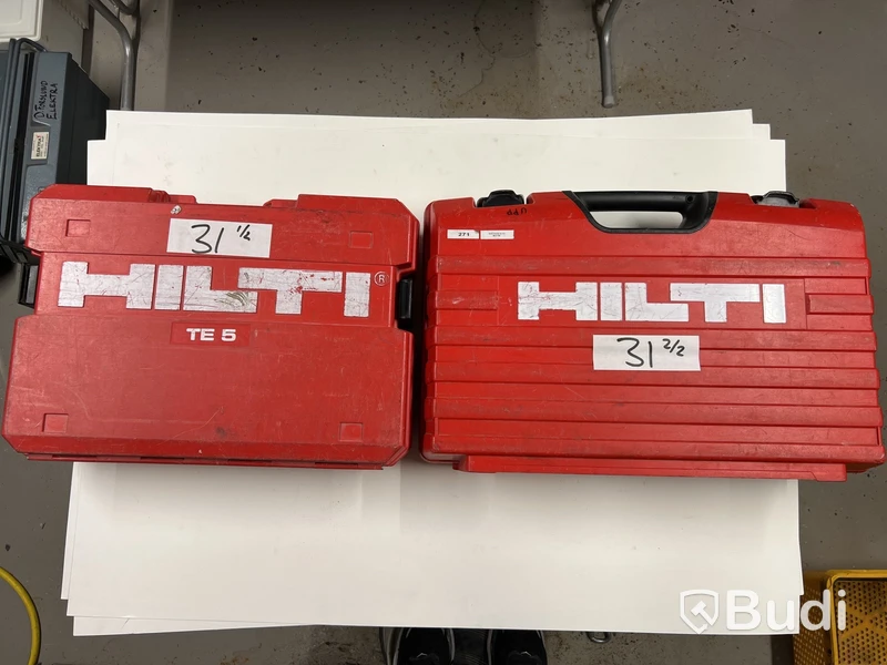 2 st. Hilti slagborrmaskiner.