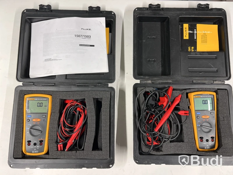 2 st. Fluke insulationsmätare.