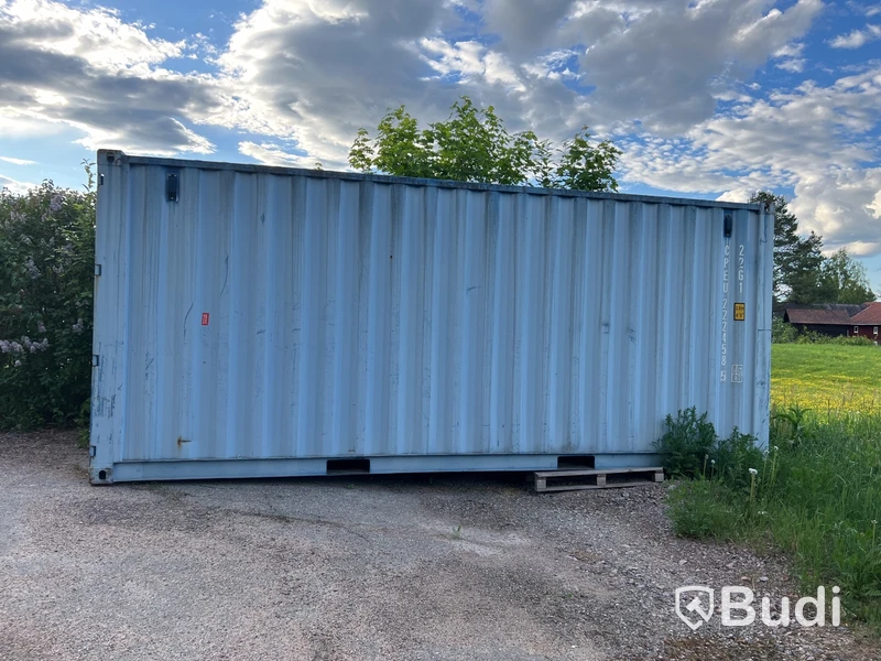 20 fots container, isolerad.