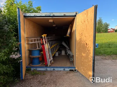 20 fots container, isolerad.
