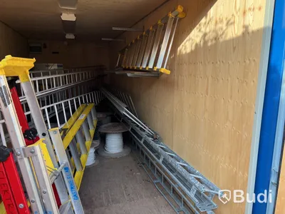 20 fots container, isolerad.