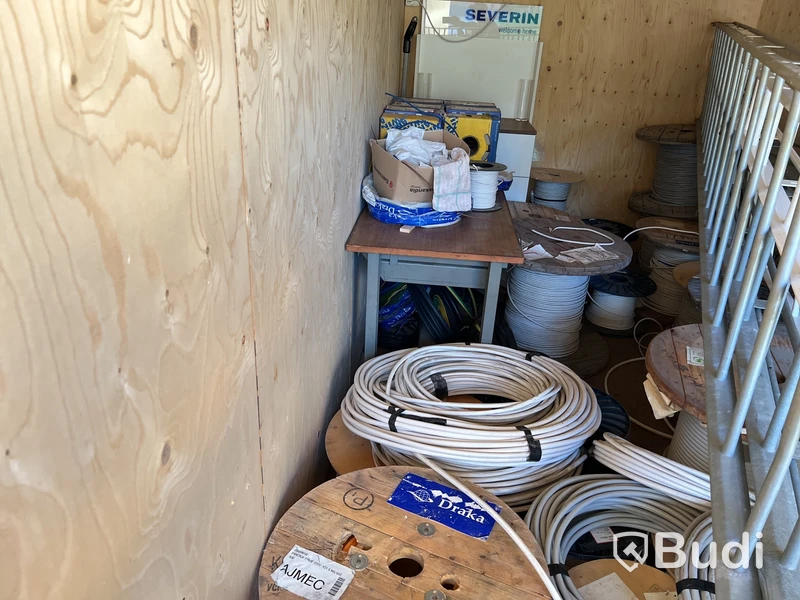 20 fots container, isolerad.