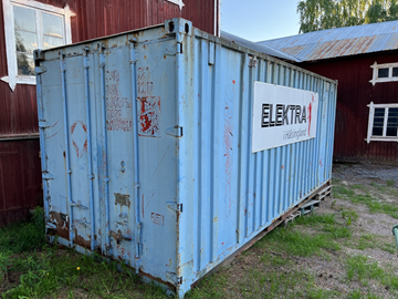 20 fots container.