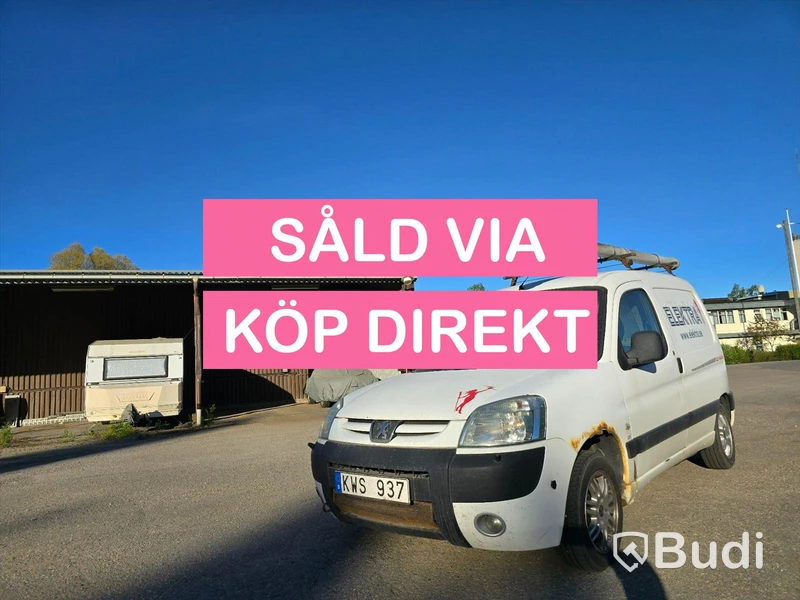 Personbil PEUGEOT PARTNER, 2007.- SÅLD