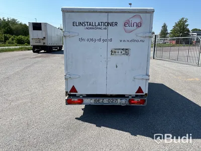 Skåpsläp Fågelsta Släpet EM 1000, -1991