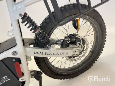Reservdelsobjekt Elmoped, UBCO Adventure Bike, samt 1 st. laddare