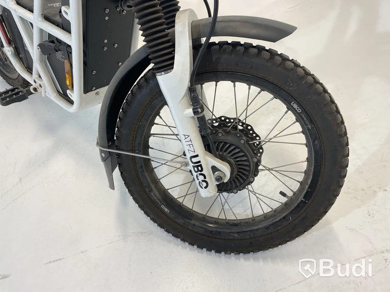 Reservdelsobjekt Elmoped, UBCO Adventure Bike, samt 1 st. laddare