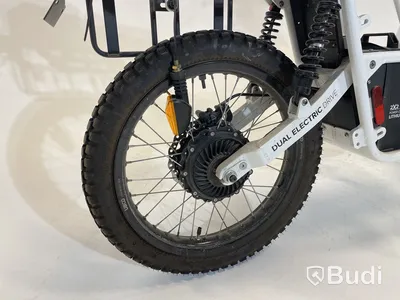 Reservdelsobjekt Elmoped, UBCO Adventure Bike, samt 1 st. laddare