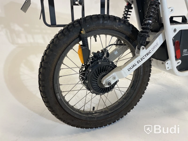 Reservdelsobjekt Elmoped, UBCO Adventure Bike, samt 1 st. laddare