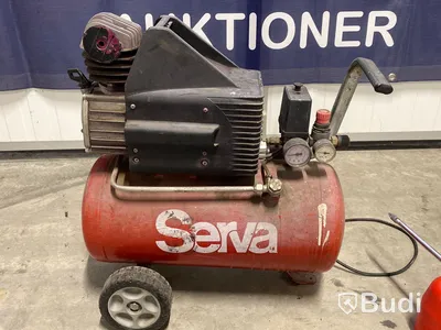 Luftkompressor Serva XR225 - 24L med tillbehör