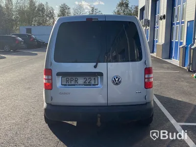 Skåpbil | Volkswagen Caddy Panel Van 1.6 TDI-2013 | Manuell | 75hk | Dubbla skjutdörrar och öppningsbar glastaklucka i skåp