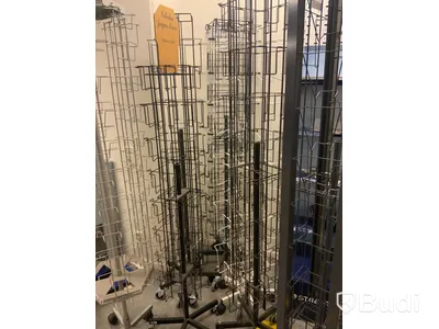 8st butiksställ på hjul olika modeller.