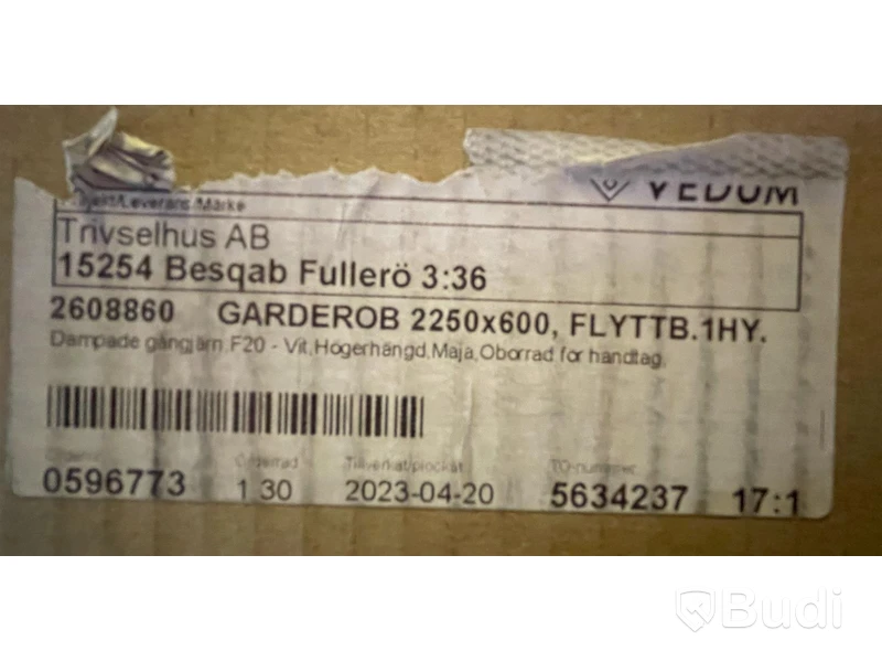 2 st garderober