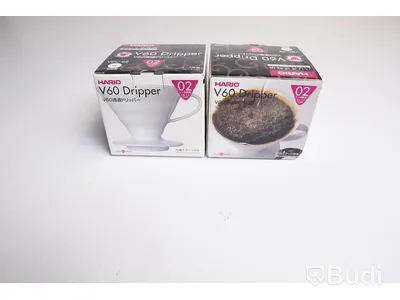 2st Hario V60 Dripper, filter hållare i porslin ny pris totalt 480 sek