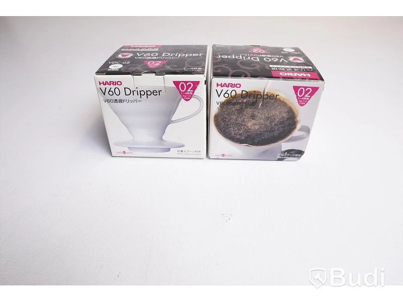 2st Hario V60 Dripper, filter hållare i porslin ny pris totalt 480 sek