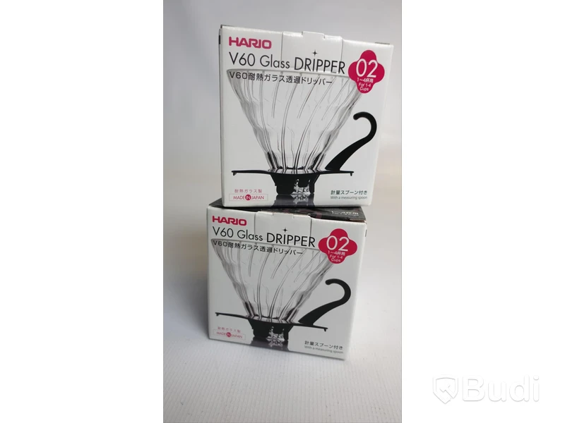 2st Hario V60 Glass dripper VDG-02