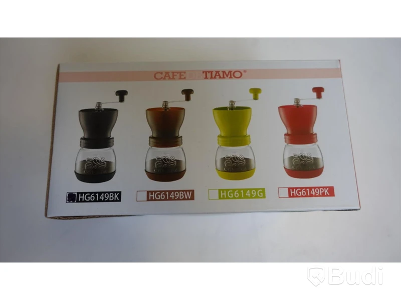 1st CafeDeTiamo Coffee Grinder samt Ceramic coffee dripper