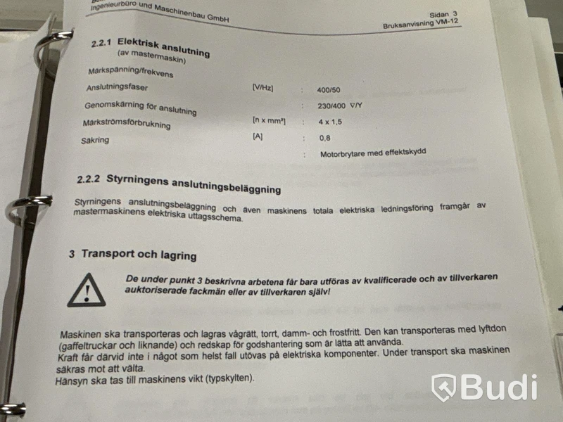 PVC-bearbetningsmaskin BDM BJM FTB 100-PS