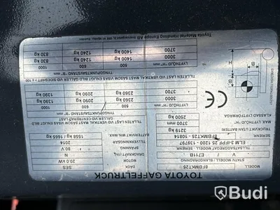 Motviktstruck Toyota Traigo 80 25 | 2041h | 2014