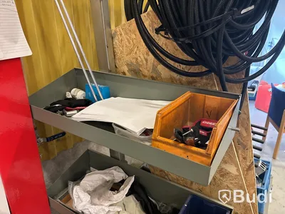 Materialvagnar med innehåll - 3 st