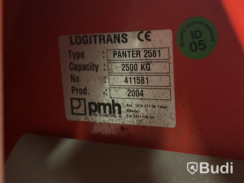 Palldragare PMH 2500 kg - 2004