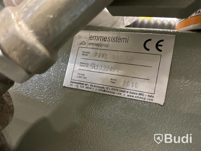 Pneumatiskt tippbart montagebord Emmegi Five 300 CS - 2010