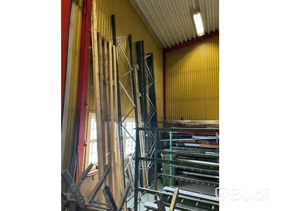 Pallställ - 7 st gavlar & 29 st bärbalkar