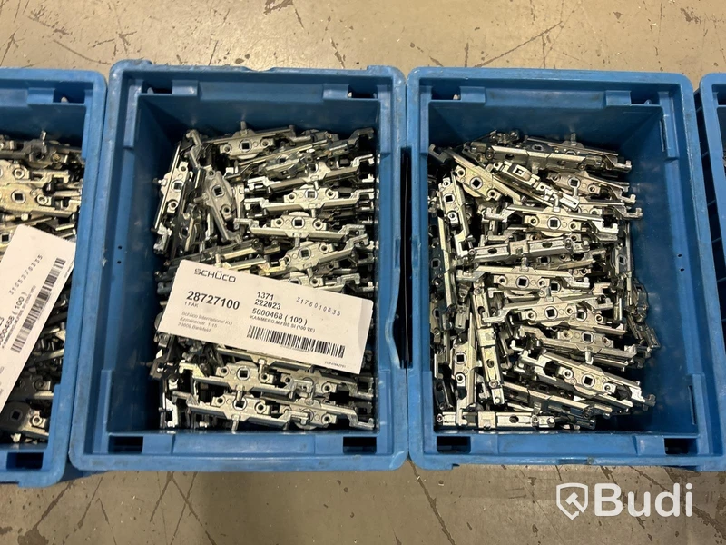 Parti nya fönsterbeslag Schüco