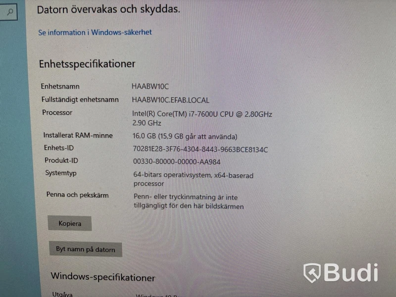 Komplett kontor med dator (Håkans)
