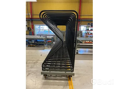 Gummerade fönstervagnar på rälsbana - 2 st