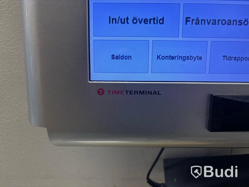 Terminal för tidsregistrering
