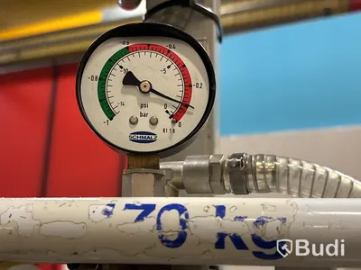 Pelarsvängkran PMH med glaslyft Vacumaster 170 kg