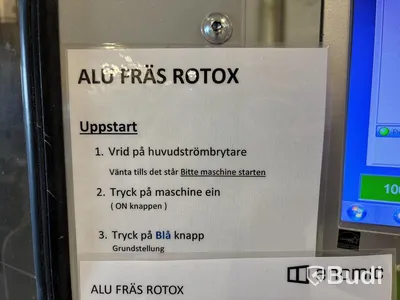Hörnfräsmaskin Rotox SDF 169 - 2014