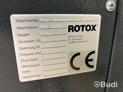 Hörnfräsmaskin Rotox SDF 169 - 2014