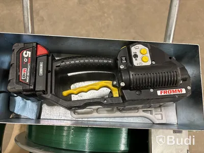 Elektrisk bandningsverktyg Fromm P328 med vagn och plastrullar