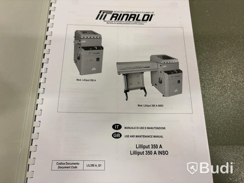 Automatisk ändfräsmaskin Emmegi Lilliput 350 A Inso - 2010