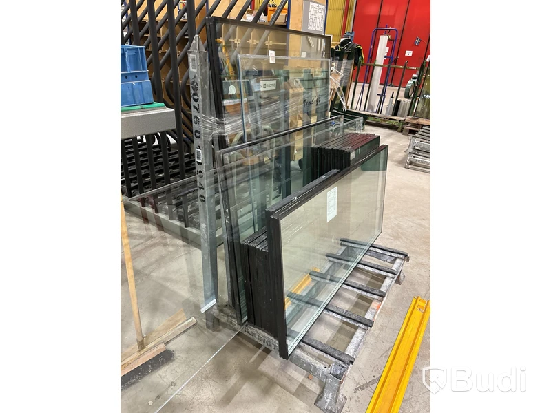 Glasställ inkl. defekta isolerglas