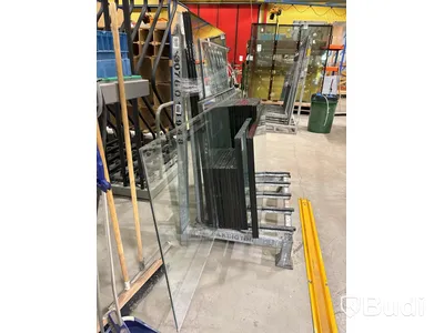 Glasställ inkl. defekta isolerglas
