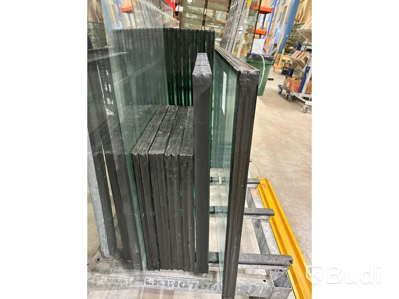Glasställ inkl. defekta isolerglas