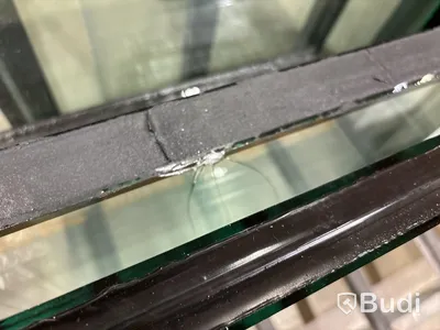 Glasställ inkl. defekta isolerglas