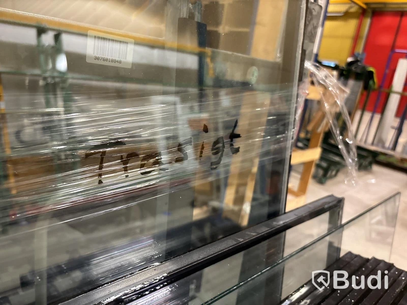 Glasställ inkl. defekta isolerglas