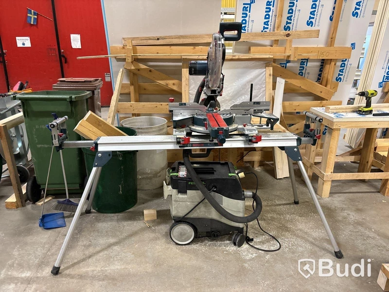 Kap- & gersåg Bosch GCM 12 SDE & dammsugare Festool CTL 33 E
