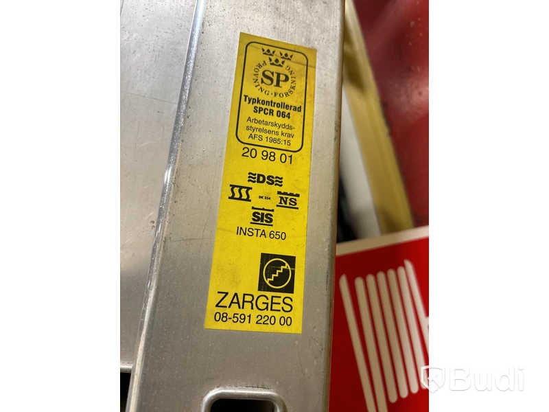 Aluminiumstege Zarges 22 steg