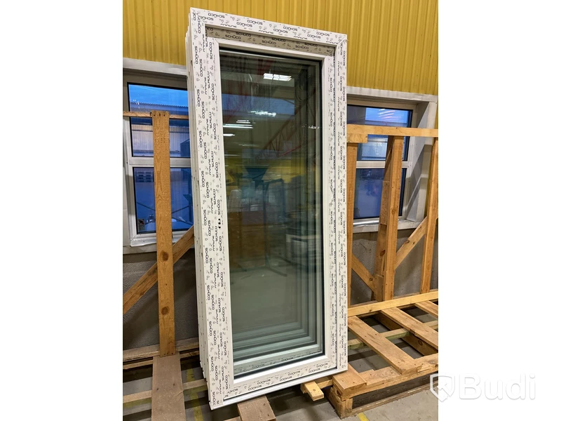 Fönsterdörr PVC Vänster - 88,5x208 cm - 1 st